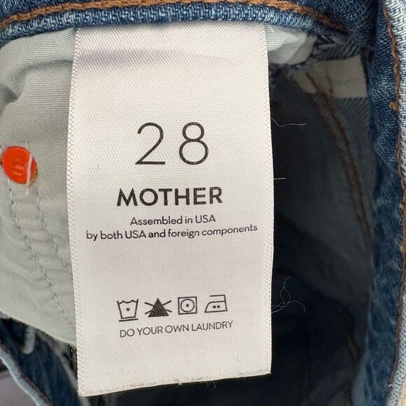 Snacks! by Mother The Yummy Puddle Jeans in Delicious Memories Size 28 - Picture 9 of 10